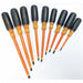 Ins. Screwdriver Set Slot/Phllps/Sq 9 Pc