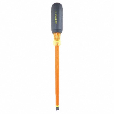 Insulatd Screwdriver Slotted 3/8x8 Rnd