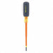 Insulatd Screwdriver Slotted 1/8x4 Rnd