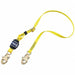 Shock-Absorbing Lanyard Yellow