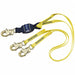 Shock-Absorbing Lanyard Yellow