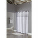 Shower Curtain 77 in L 71 in W White