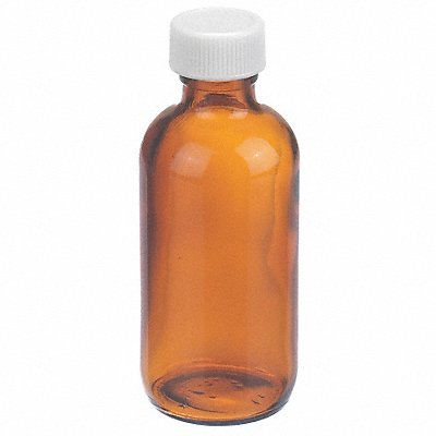 Bottle 94 mm H Amber 39 mm Dia PK24