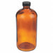 Bottle 206 mm H Amber 94 mm Dia PK12