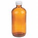 Bottle 136 mm H Amber 60 mm Dia PK108