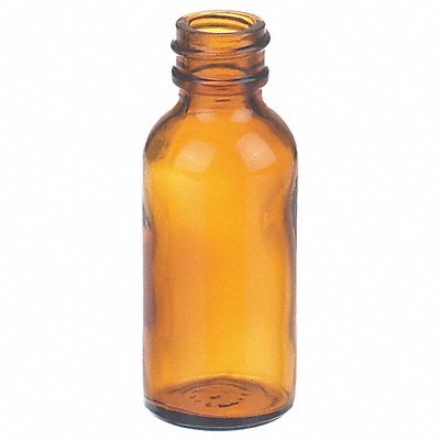 Bottle 79 mm H Amber 31 mm Dia PK432