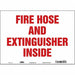 Safety Sign 10 in x 14 in Vinyl