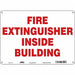 Safety Sign 10 in x 14 in Polyethylene