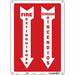 Safety Sign 14 in x 10 in Aluminum