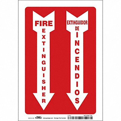 Safety Sign 10 in x 7 in Vinyl