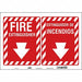 Safety Sign 14 in x 20 in Vinyl