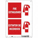 J9624 Safety Sign 10 in x 7 in Polyethylene