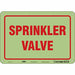 Safety Sign 7 in x 10 in Polyethylene