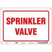 Safety Sign 7 in x 10 in Polyethylene
