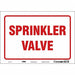 Safety Sign 7 in x 10 in Vinyl