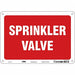 Safety Sign 7 in x 10 in Aluminum