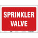 Safety Sign 10 in x 14 in Vinyl