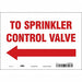 Safety Sign 7 in x 10 in Vinyl