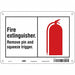 Safety Sign 7 in x 10 in Polyethylene