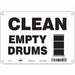 Safety Sign 7 inx10 in Polyethylene