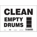Safety Sign 7 inx10 in Vinyl
