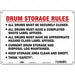 Safety Sign 10 inx14 in Aluminum