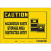 Safety Sign 7 in x 10 in Vinyl