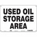 Safety Sign 10 inx14 in Polyethylene
