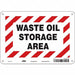 Safety Sign 7 inx10 in Polyethylene