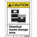 Safety Sign 14 inx10 in Polyethylene