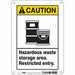 Safety Sign 10 in x 7 in Polyethylene
