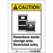 Safety Sign 10 inx7 in Vinyl