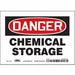 J6913 Safety Sign 5 inx7 in Vinyl