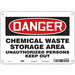 Safety Sign 7 in x 10 in Aluminum