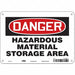 Safety Sign 7 inx10 in Polyethylene