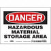 Safety Sign 5 in x 7 in Vinyl