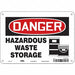 Safety Sign 7 in x 10 in Aluminum