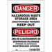 Safety Sign 10 inx7 in Vinyl