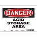 Safety Sign 7 inx10 in Vinyl
