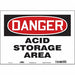 Safety Sign 10 inx14 in Vinyl