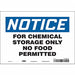 Safety Sign 7 inx10 in Vinyl