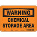 Safety Sign 7 inx10 in Polyethylene