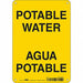 Safety Sign 10 inx7 in Polyethylene