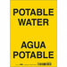 Safety Sign 10 inx7 in Vinyl