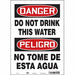 Safety Sign 14 inx10 in Polyethylene