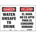 Safety Sign 10 in x 14 in Vinyl