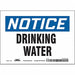J8546 Safety Sign 5 in x 7 in Vinyl