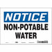 Safety Sign 7 inx10 in Vinyl