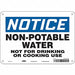 Safety Sign 7 in x 10 in Aluminum