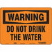 Safety Sign 10 inx14 in Polyethylene